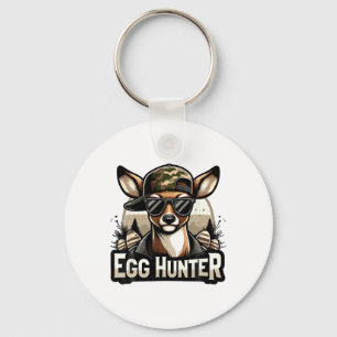 Ei Jäger Hirsch Bock Byckward Kappe Hirschjagd Ost Schlüsselanhänger