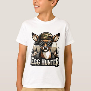 Ei Jäger Hirsch Bock Byckward Kappe Hirschjagd Ost T-Shirt