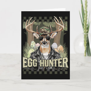 Ei Jäger Hirsch Bock Byckward Mütze Hirsch Jagd Os Karte