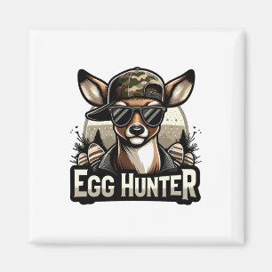 Ei Jäger Hirsch Bock Rückwärts Kappe Hirsch Jagd O Magnet