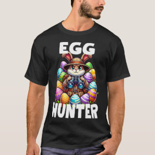 Ei Jäger Squad Grafischer Ostereier Jagen Ostern D T-Shirt