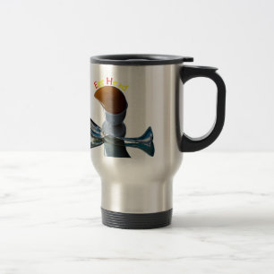 Ei-Kopf-Skurril-Designs Reisebecher