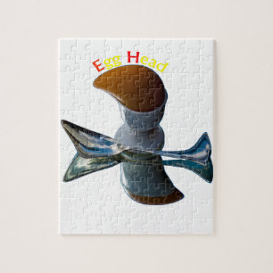 Ei Kopf Verrückte Designs Puzzle