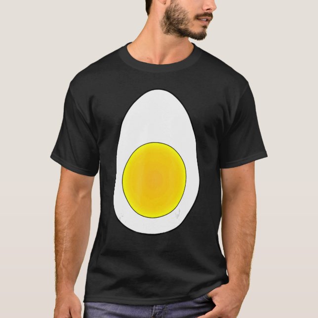 Ei-Kostümfrucht Halloween T-Shirt (Vorderseite)
