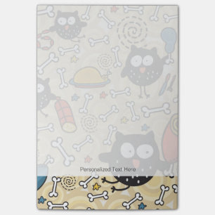 Ei mit Fleischmuster Post-it Klebezettel