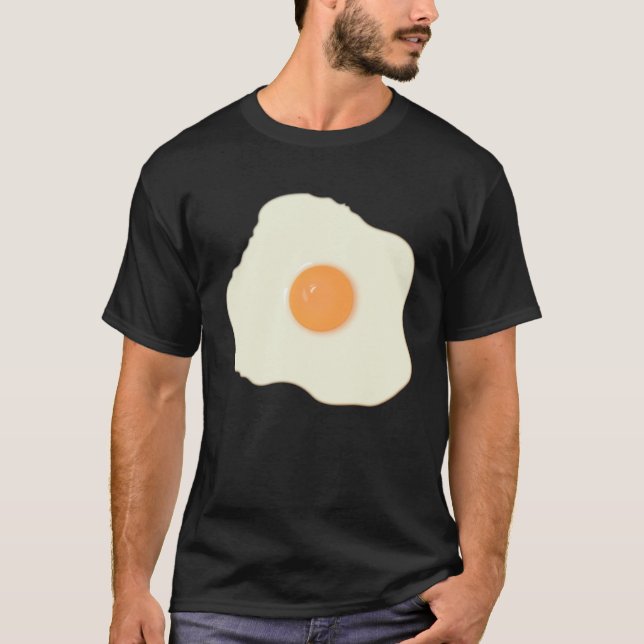 Ei Omelet Kostüm Halloween T-Shirt (Vorderseite)