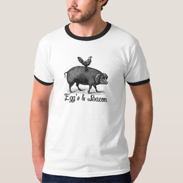 Ei-Speck-Schwein T-Shirt (Vorderseite)