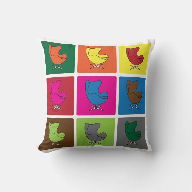 Ei-Stuhl Kissen (Vorderseite)