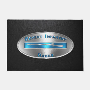 EIB Expert Infantryman Badge   Fußmatte