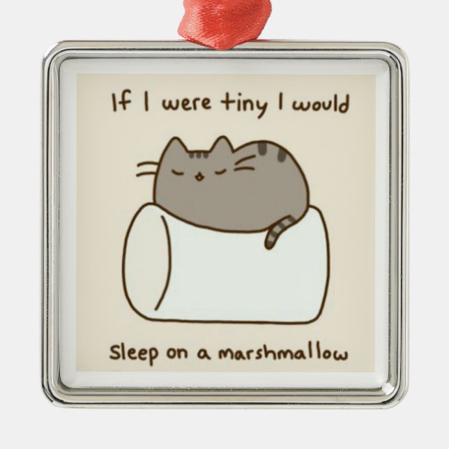 Eibisch Ornament Aus Metall (Vorne)