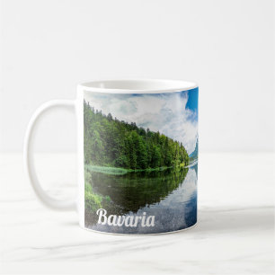 Eibsee in Bayern, Deutschland Kaffeetasse
