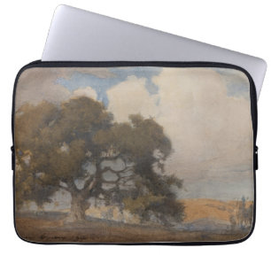 Eiche (1910) – Majestätisches Vintage-Aquarell Laptopschutzhülle