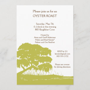 Eiche mit spanischem Moos durch den Sumpf laden Einladung