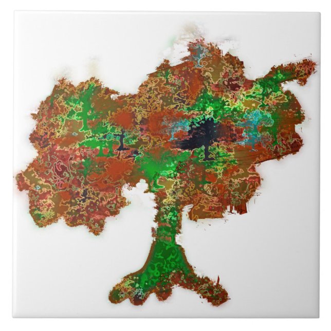 Eiche Noproblem Fliese (Vorderseite)