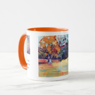 Eiche und Freunde Malerei / Künstler Larry Lerew Tasse