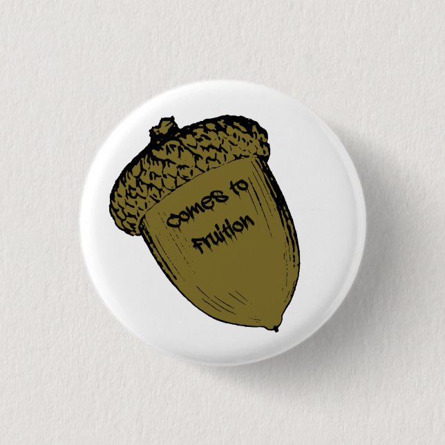 Eichel Button (Vorderseite)