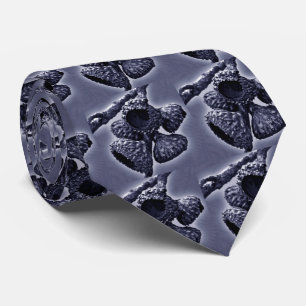 Eichelkappe binden - Navy Krawatte