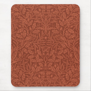 Eicheln und Eichenblätter (von William Morris) Mousepad