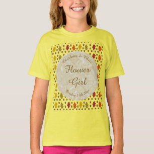 Eichen Blätter und Acorns Herbsthochzeit maßgeschn T-Shirt