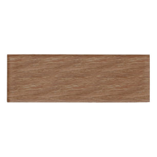 Eichen-Holz-Korn-Blick TANs Brown natürlicher Namenschild