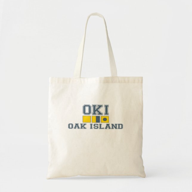 Eichen-Insel Tragetasche (Vorne)