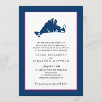 Eichen-Täuschung Marthas Weinberg-Karte Wedding |