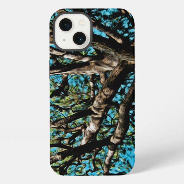 Eichenbaum iPhone Hülle (Rückseite)