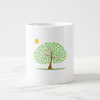 Eichenbaumsonne schreibt Ökodesign.png Jumbo-Tasse