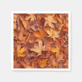 Eichenblättrige Servietten