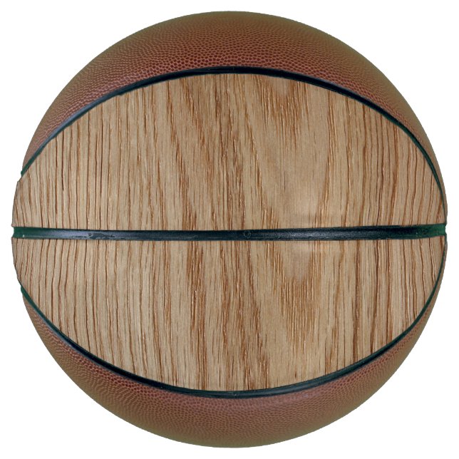 Eichenholz Basketball (Vorderseite)