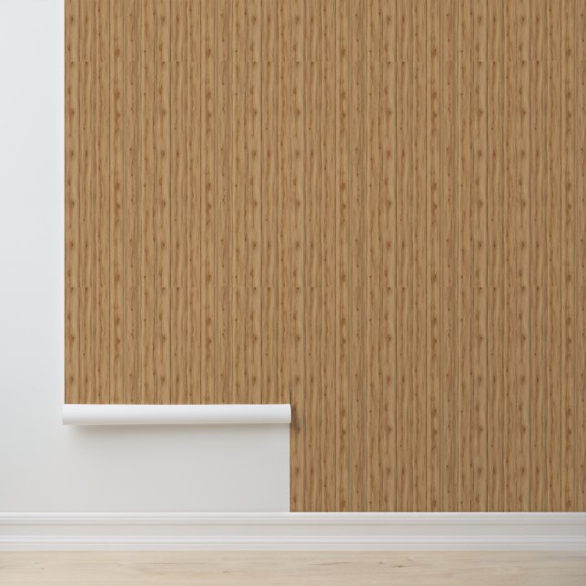 Eichenholzplanke mit warmen Tönen Textur Tapete (Anwendung)