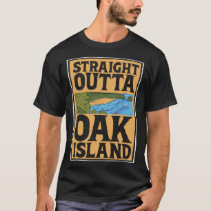 Eicheninsel Schatzsuche Jagen Eicheninsel Mysteriu T-Shirt
