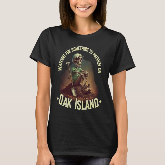 Eicheninsel Schatzsuche Skeleton Eicheninsel T-Shirt (Vorderseite)