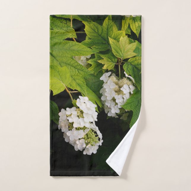 Eichenlaub-Hortensie Handtuch (Handtuch)