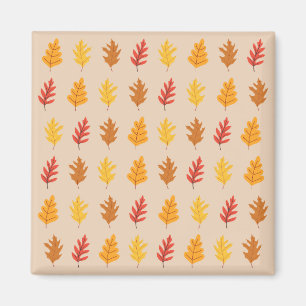 Eichenlaub im Herbst Magnet