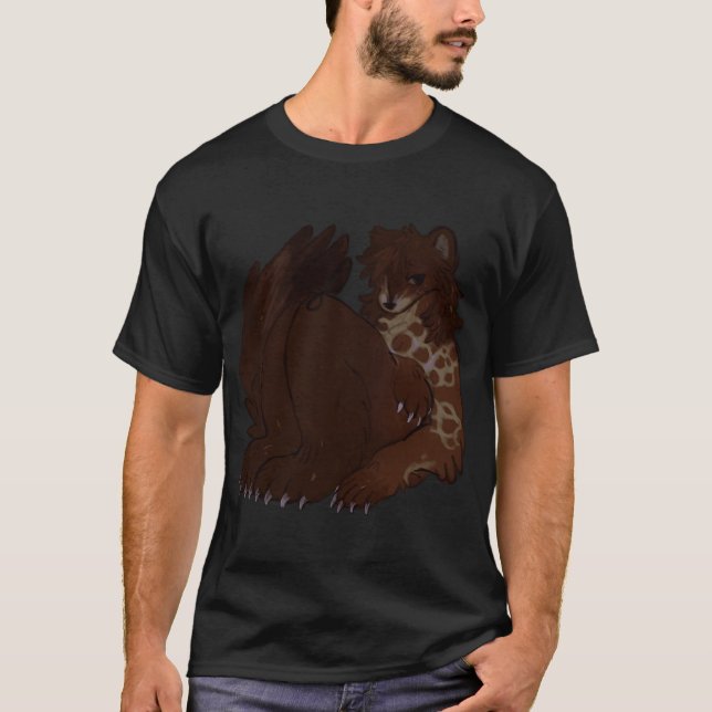 Eichenmoos transparent T-Shirt (Vorderseite)