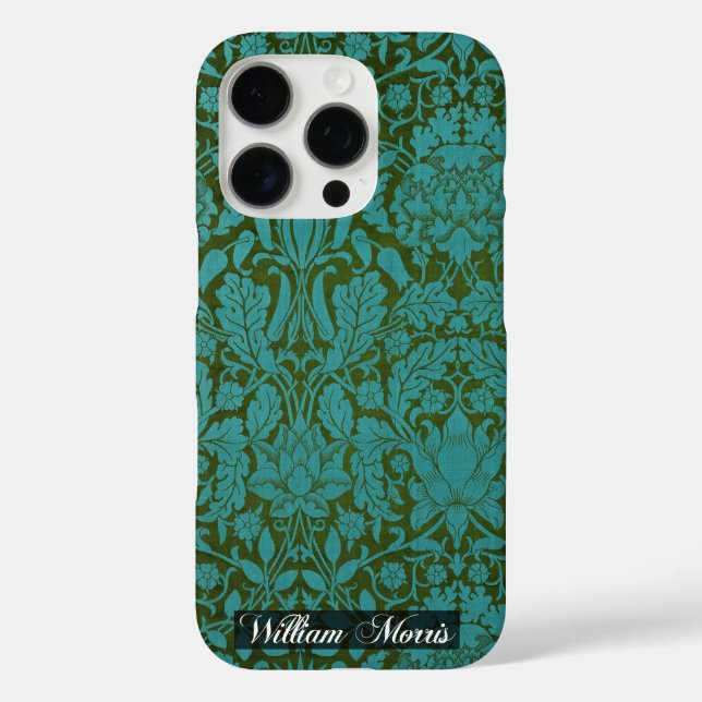 Eichenmuster - William Morris Case-Mate iPhone Hülle (Rückseite)