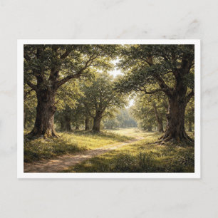 Eichenwald. Postkarte