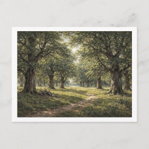 Eichenwald. Postkarte