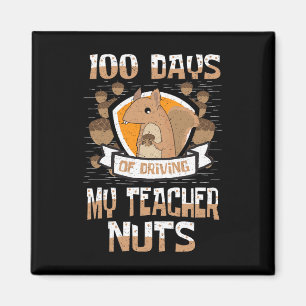 Eichhörnchen 100 Tage, an denen ich meinen Lehrer Magnet