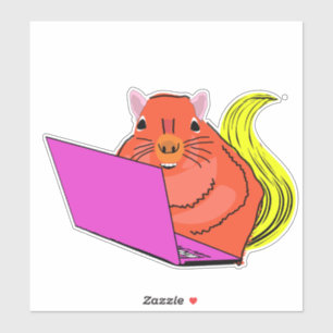 Eichhörnchen #158 aufkleber