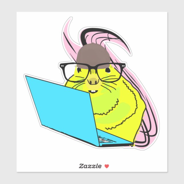 Eichhörnchen #162 aufkleber (Blatt)