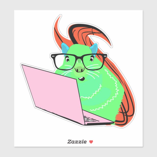 Eichhörnchen #163 aufkleber (Blatt)