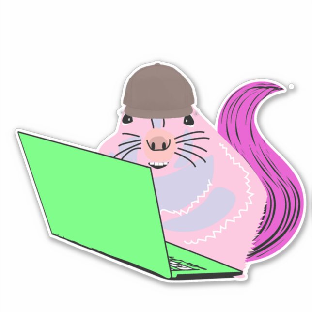 Eichhörnchen #193 aufkleber (Vorderseite)