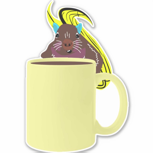Eichhörnchen #251 aufkleber (Vorderseite)