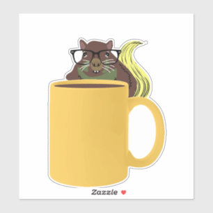 Eichhörnchen #551 aufkleber