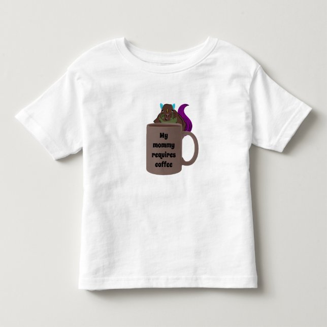 Eichhörnchen #557 Kleinkind T-shirt (Vorderseite)