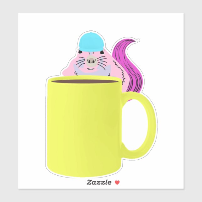 Eichhörnchen #794 aufkleber (Blatt)