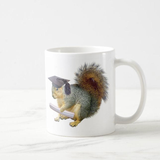 Eichhörnchen-Abschluss-Tasse Tasse (Rechts)
