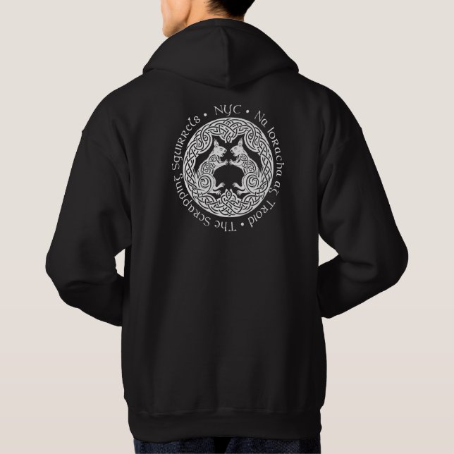 Eichhörnchen abwracken - Hoodie (Rückseite)